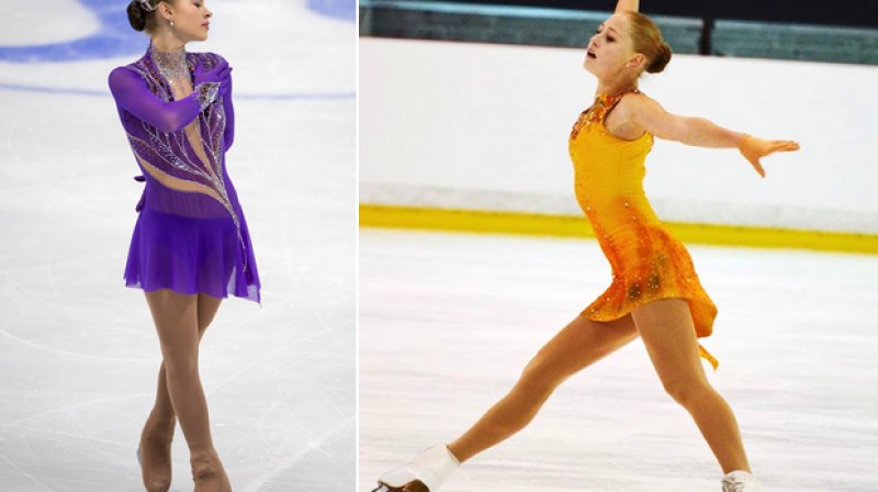 Angelina Kučvaļska un Diāna Ņikitina 
Foto: Edea Skates / Yana Savelyeva