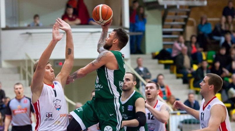 Armands Šķēle: 18 punkti uzvarā Jēkabpilī
Foto: BK Valmiera