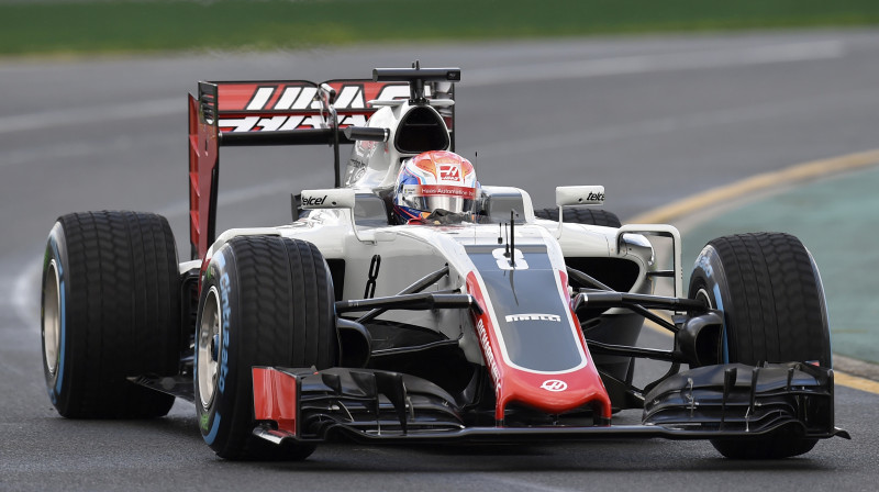 Romēns Grožāns, "Haas"
Foto: TT NYHETSBYRÅN/Scanpix
