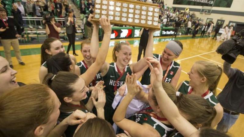 "Saskatchewan Huskies" ar "Canada West" kausu
Foto: Star Phoenix