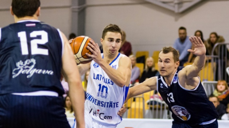 Roberts Krūmiņš un Mārtiņš Šteinbergs 
Foto: Māris Greidāns, bk.lu.lv
