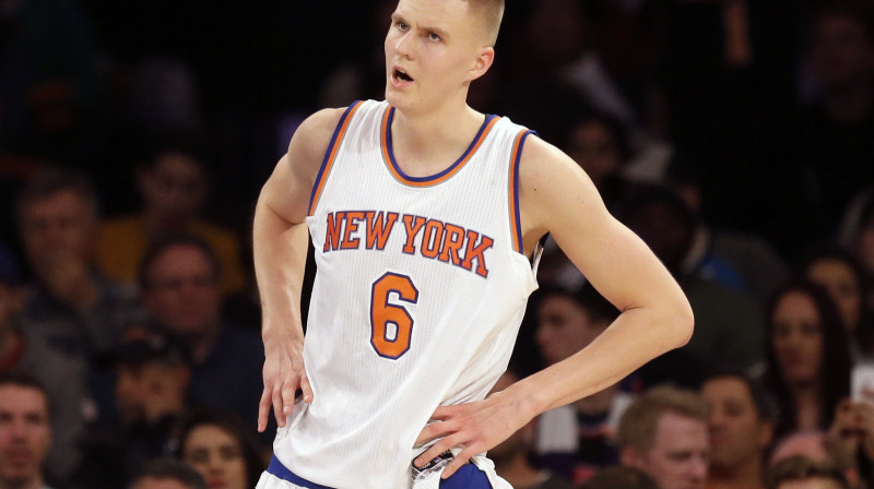 Kristaps Porziņģis 
Foto: AP / Scanpix