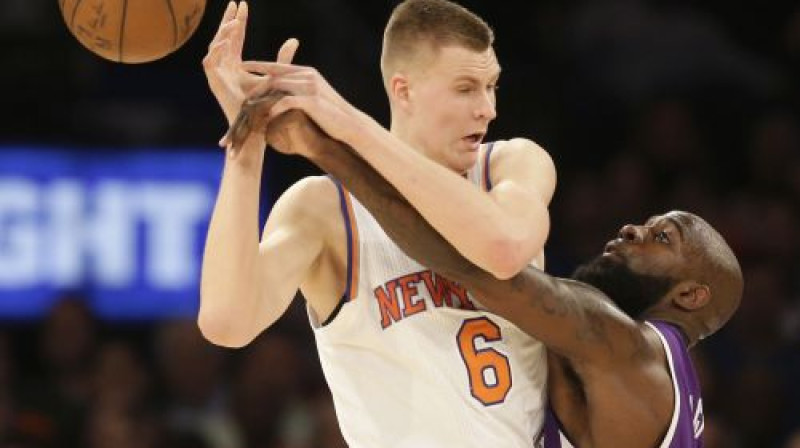Kristaps Porziņģis pret "Kings"
Foto: AP/Scanpix