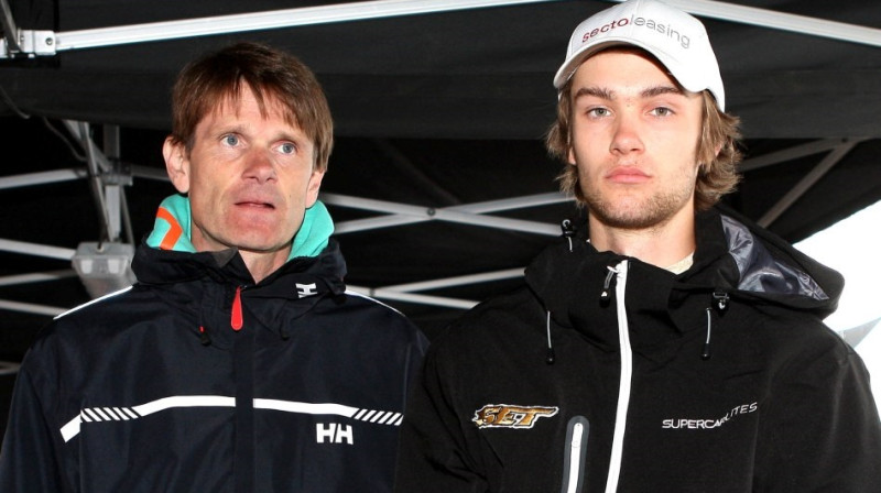 Markuss un Niklass Gronholmi
Foto: Johnny Loix, erc24.com
