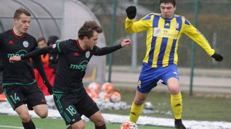 Eduards Tīdenbergs pēdējās divās spēlēs pret "Liepāju" guvis četrus(!) vārtus
Foto: "Ventspils"