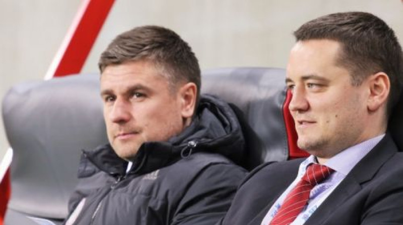 Marians Pahars un Roberts Mežeckis
Foto: LFF
