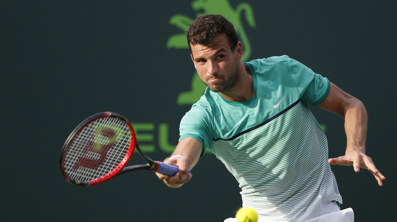 Grigors Dimitrovs
Foto: USA Today Sports/Scanpix