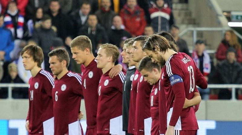 Latvijas futbola izlase
Foto: LFF