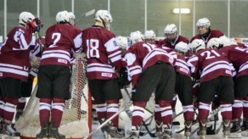 Latvijas U18 hokeja izlase
Foto: Jekaterina Urošļeva
