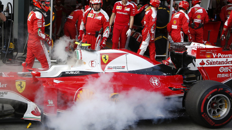 Kimi Raikonena izstāšanās Melburnā
Foto: TT NYHETSBYRÅN/Scanpix