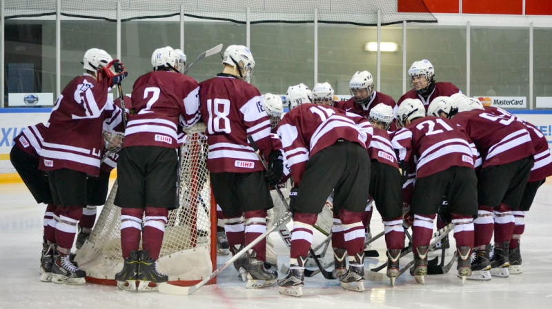 Latvijas U18 hokeja izlase
Foto: Jekaterina Urošļeva