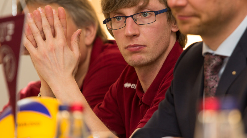 U19 meiteņu izlases galvenais treneris Andrejs Odionokovs
Foto: Vadims Morozovs, LVF