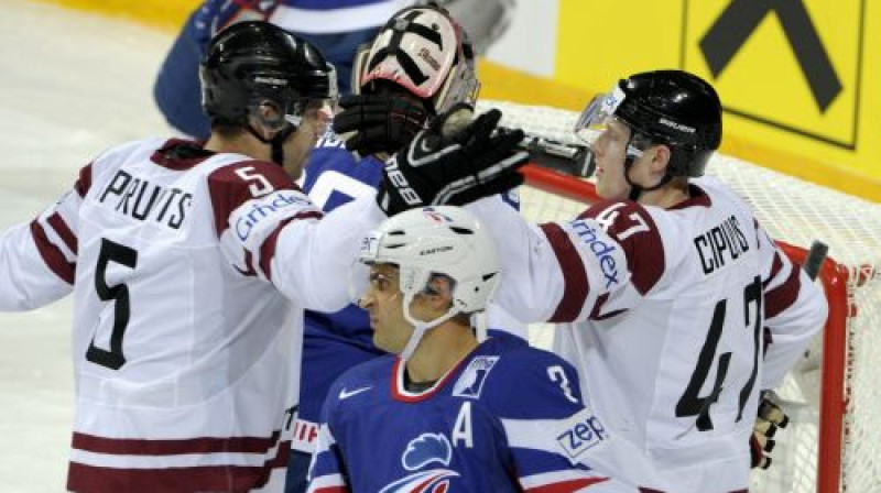 Jānis Sprukts un Mārtiņš Cipulis
Foto: AP/Scanpix