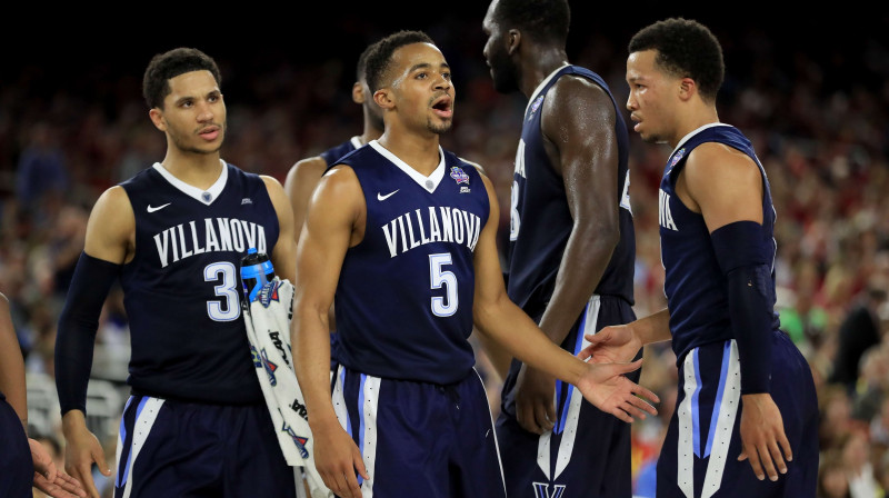 "Villanova" basketbolisti: pārliecinošākā uzvara "Četru fināla" vēsturē
Foto: AFP/Scanpix