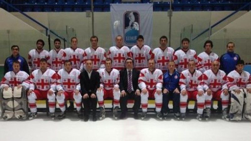 Gruzijas hokeja valstsvienība
Foto: iihf2016.org