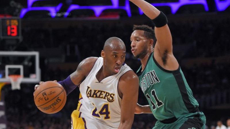 Kobe Braients savā pēdējā spēlē pret "Celtics"
Foto: AP/Scanpix