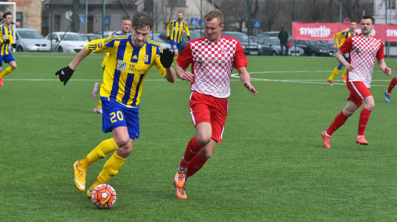 Ģirts Karlsons "Spartaku" sarūgtināja divas reizes.
Foto: Aivars Ķesteris, ventasbalss.lv