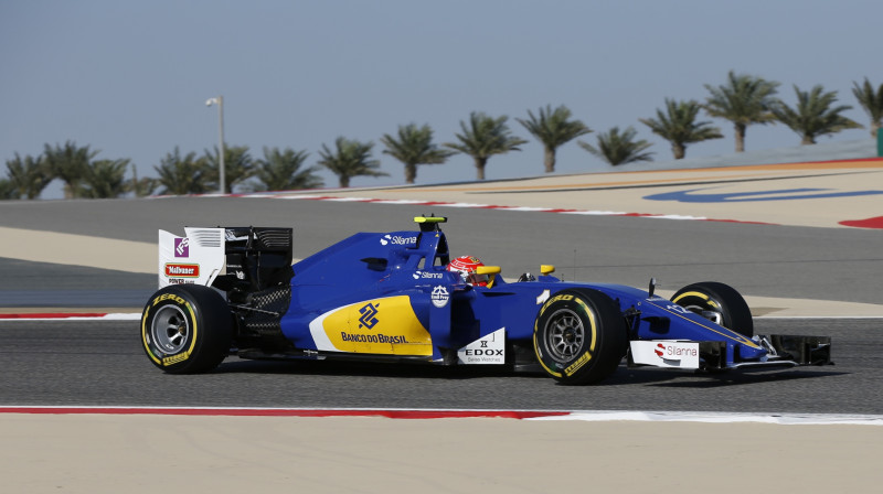 "Sauber" komandas pilots Felipe Nasrs
Foto: TT NYHETSBYRÅN/Scanpix
