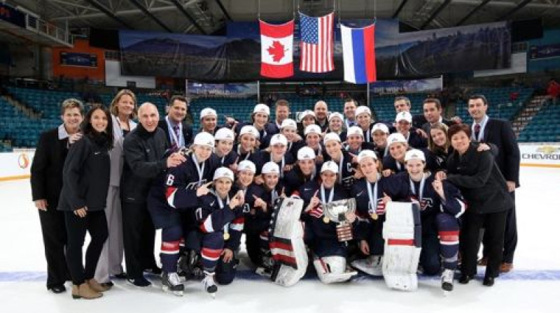 ASV sieviešu hokeja valstsvienība
Foto: iihf.com