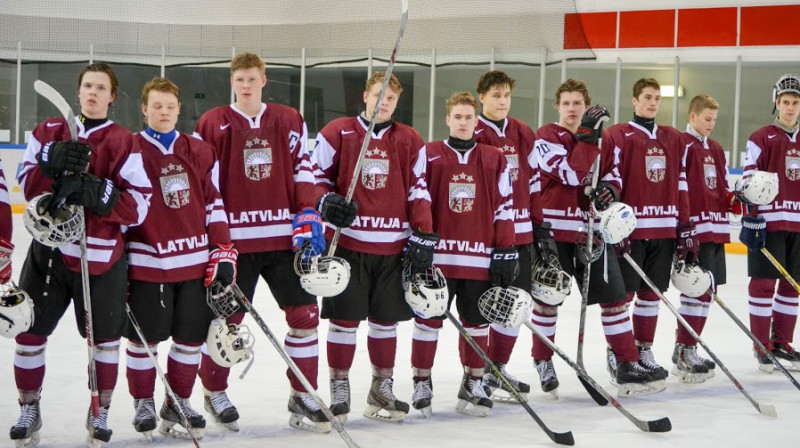 Latvijas U18 hokeja izlase
Foto: Jekaterina Urošļeva