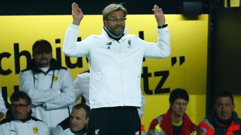 "Liverpool" galvenais treneris Jirgens Klops.
Foto: AFP/Scanpix