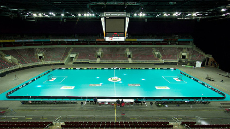 "Arēna Rīga" gatava uzņemt Latvijas labākās florbola komandas un labākos līdizjutējus
Foto: floorball.lv
