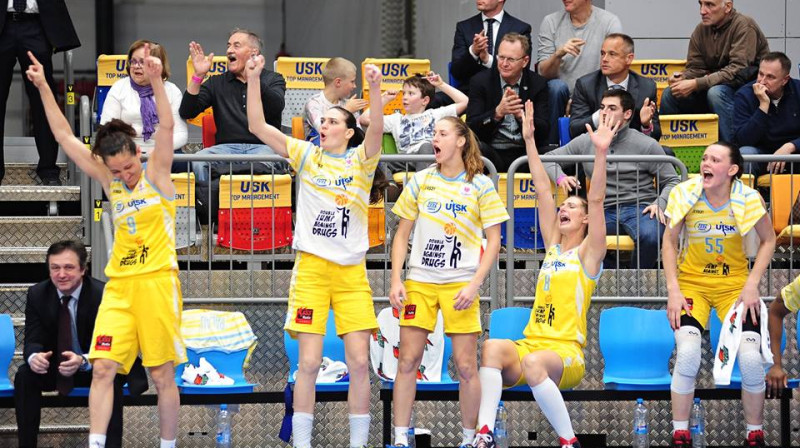 Anete Šteinberga un "USK Praha": solis līdz Čehijas finālam
Foto: USK Praha