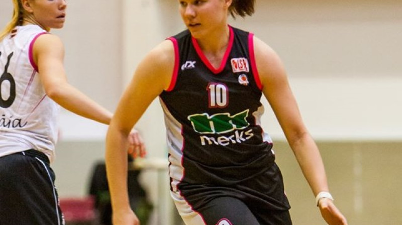 Ance Aizsila spēlē pret "Vega 1/Liepāja"
Foto: wbbl.eu