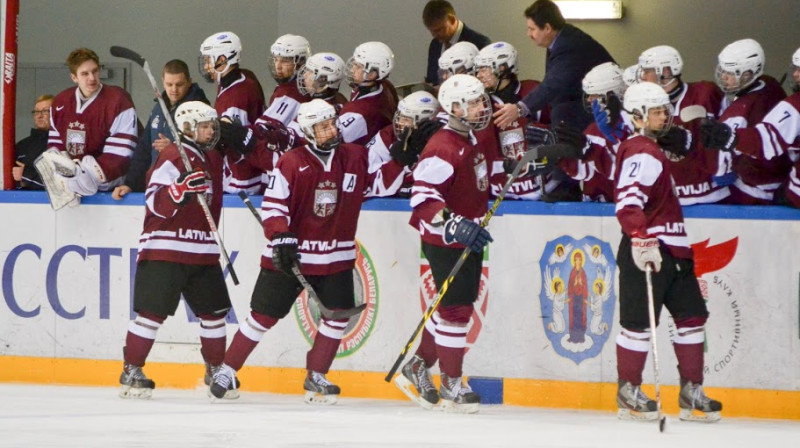 Latvijas U18 izlase
Foto: Jekaterina Urošļeva