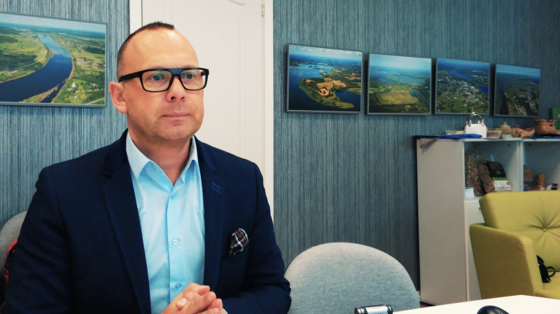 Daugavpils teātra valdes priekšsēdētājs Oļegs Šapošņikovs.
Publicitātes foto