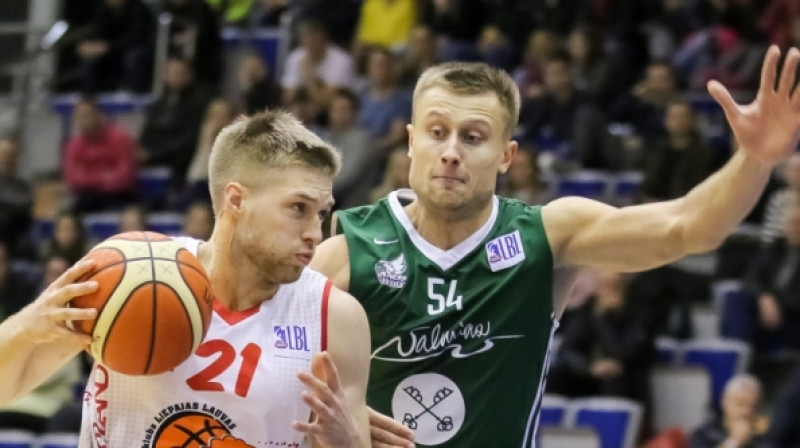 Jānis Antrops pret Mārtiņu Laksu
Foto: Ģirts Gertsons