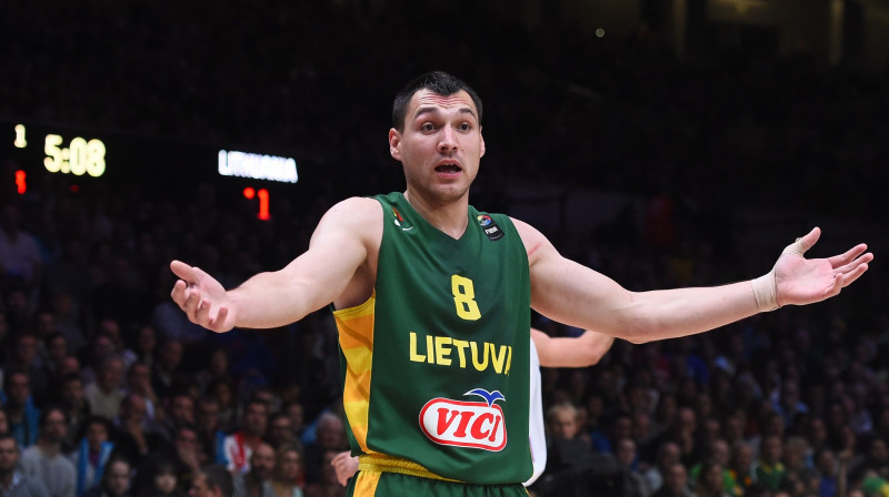 Lietuvas izlases līderis Jons Mačulis 
Foto: AFP/Scanpix