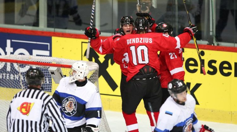 Lietuvieši svin gūtos vārtus
Foto: IIHF
