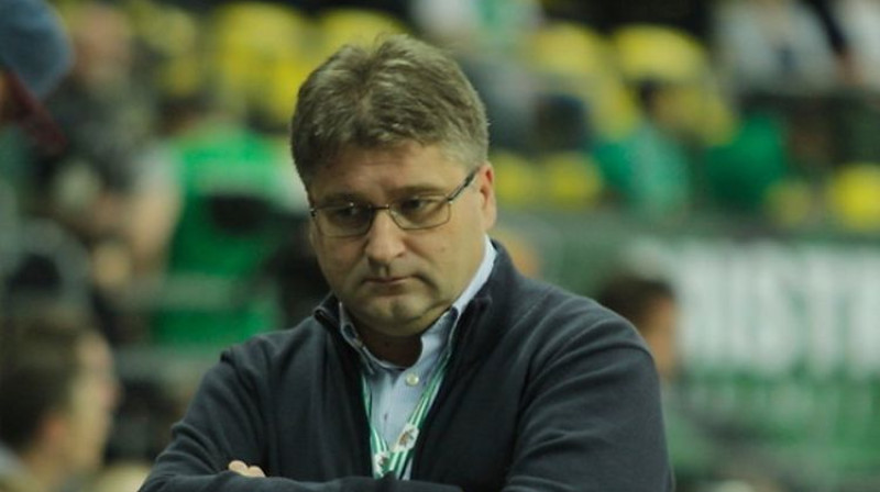 Zeļonas Goras "Stelmet" īpašnieks Janušs Jasinskis - viņa klubs ir viens no tiem, kas FIBA prasībām nepakļausies
Foto: Sportowe Fakty
