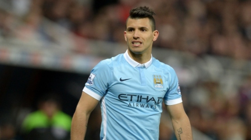 Serhio Agvero Premjerlīgā aizvadījis 147 spēles un guvis 100 vārtus
Foto: AFP/Scanpix