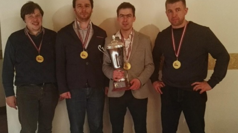 "Dispaly Latvia" (no kreisās J.Neimanis, M.Lorencs, K.Rubins un I.Rubenis)