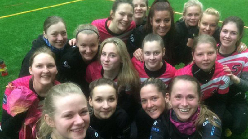 Mūsu frisbijistes Tallinā
Publicitātes foto