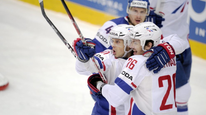 Tedijs Da Kosta un Šarls Bertrāns
Foto: AP/Scanpix