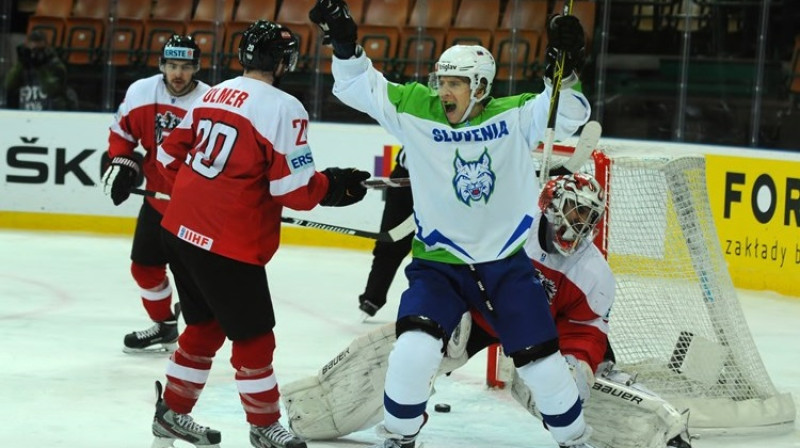Slovēnija nākamgad atgriezīsies pasaules čempionāta Elitē
Foto: IIHF