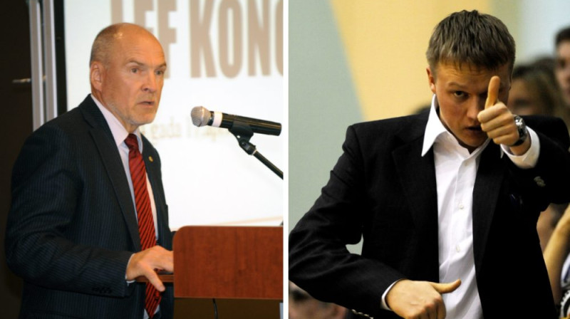 Guntis Indriksons un Krišjānis Kļaviņš
Foto: Romāns Kokšarovs/f64