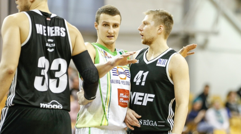 Kristaps Kanbergs un Ingus Jakovičs
Foto: Mikus Kļaviņš, VEF Rīga