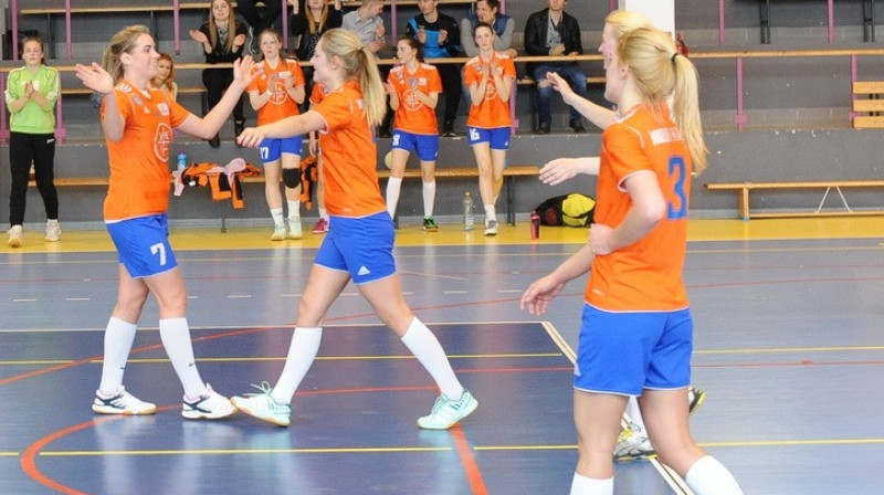 "REIR Dobele" handbolistes
Foto: Jānis Slišāns