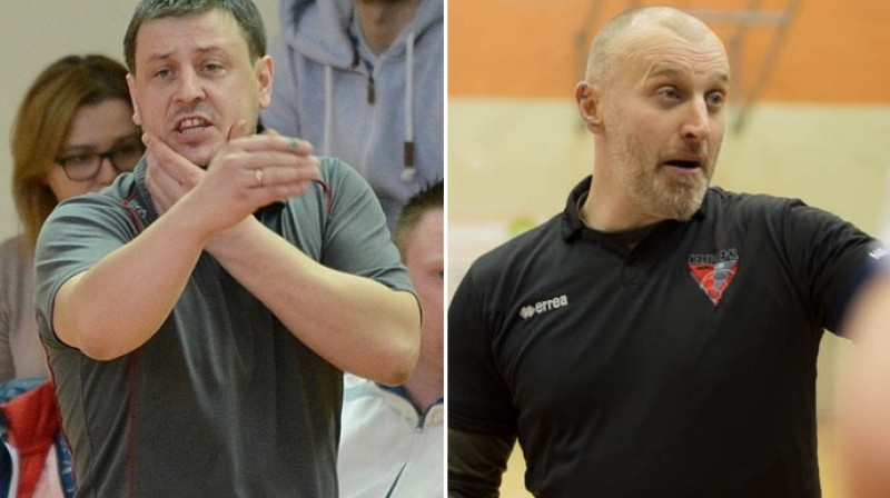 Sandris Veršakovs un Arnis Butans
Foto: Romualds Vambuts / Meelis Heli
