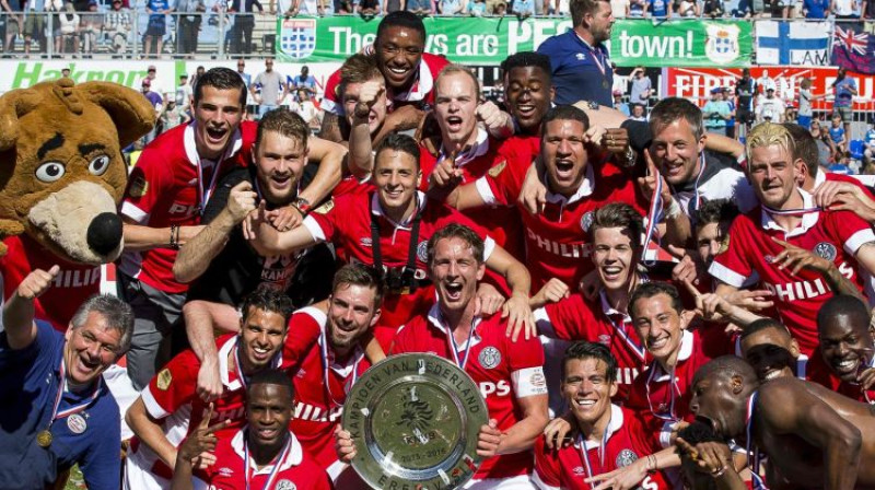 "PSV Eindhoven" svin titula iegūšanu
Foto: AFP/Scanpix