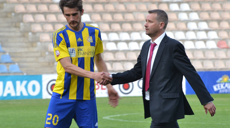 Ģirts Karlsons un Pols Ašvorts
Foto: Mārtiņš Jankovskis, Sportacentrs.com