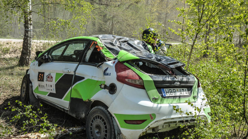 Auto pēc avārijas
Foto: Alfonsas Rakauskas Foto