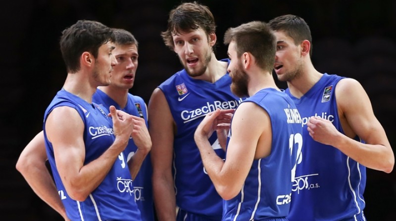Čehijas basketbolisti spēlē ar Serbiju
Foto: FIBA.com