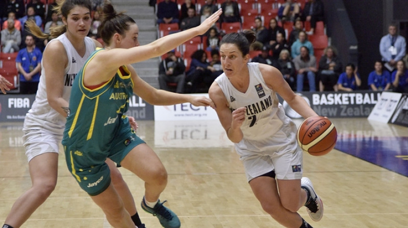 Mikaela Koksa ir viena no trīs Jaunzēlandes kandidātēm, kura piedalījusies Pekinas spēlēs
Foto: FIBA