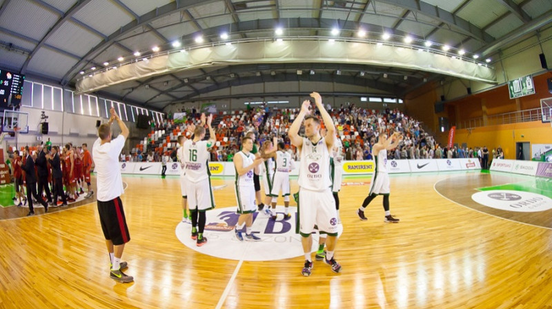 Valmieras komanda pirmo reizi spēlēs LBL finālā
Foto: bkvalmiera.lv