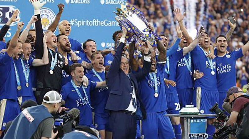 Čempione ''Leicester City''
Foto: AP/Scanpix